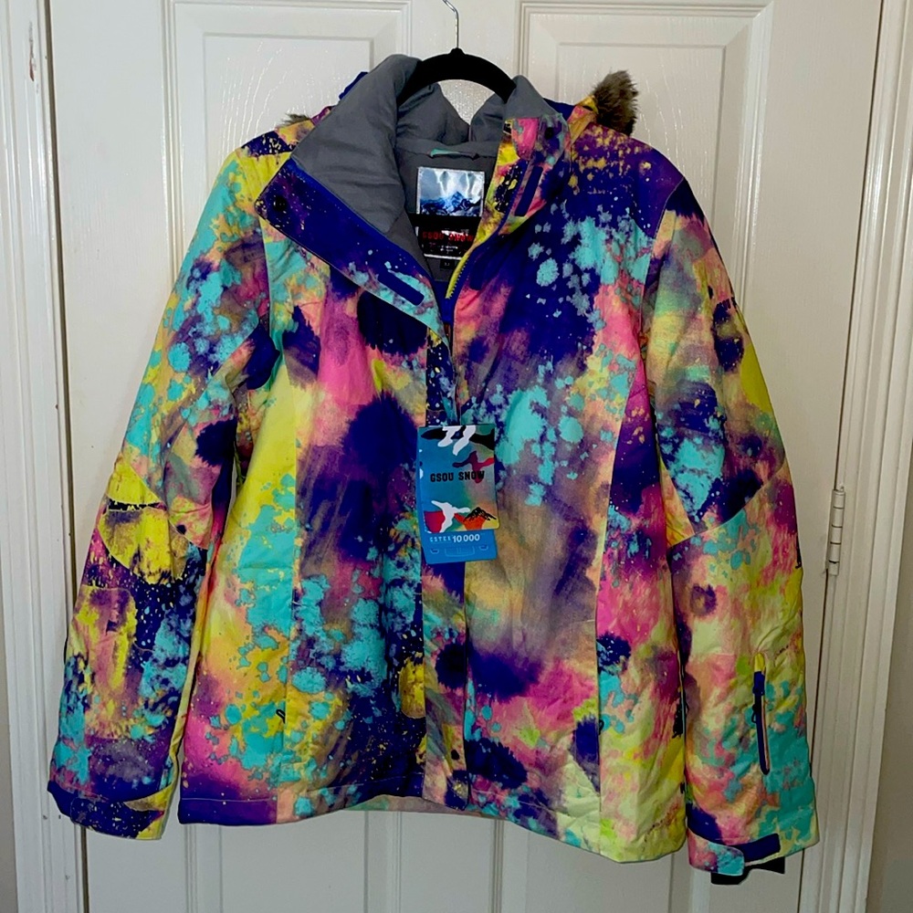 Snow ski jacket GSOU snow
